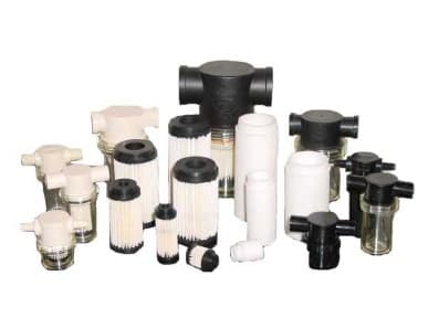 Inline air filter