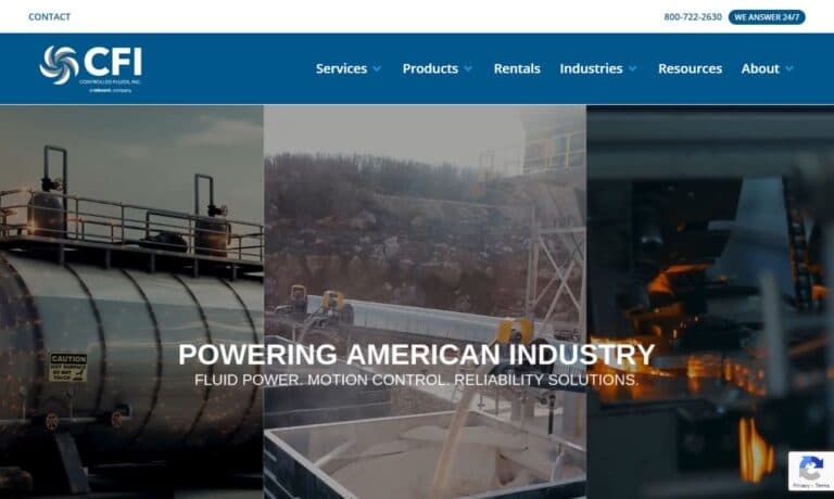 Controlled Fluids, Inc. facility